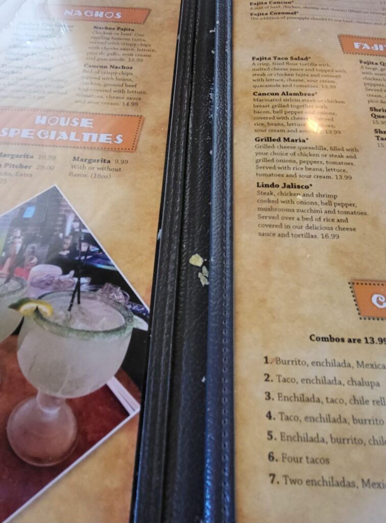 Cancun by the Lake Menu 5